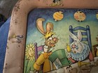 Vintage Disney Alice In Wonderland Tin Tray Walt Disney Productions Tea Party