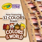 Crayola Colored Pencil Set  Colors Of The World  150 Ct  Back To School Supplies