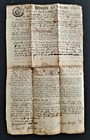 1756 Antique Colonial Deed Falmouth Gorham York Me Joshua Bangs Samuel Crocket
