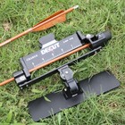 Archery Fletching Jig Arrow Vanes Fletches Clamp Feather Stick Tool Decut 