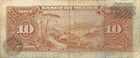 M  xico  10  Pesos  17 2 1965  Series  Bav  Prefix  M Circulated Banknote Jj