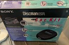 Nos Sony Discman Esp D-242ckt Portable Car Cd Player Car Kit Read Description