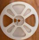 Super-8 400 Ft White Plastic Movie Film Reels - Brand New 20-reel Pack Super 8mm