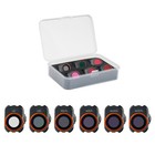 6x Camera Lens Glass Filters Uv Cpl Nd8  16  32  64-pl For Dji Mini 2 Kit