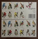 20 Usps Songbird Usa Forever Stamps Sheet Of Authentic Postage Spring Aviation
