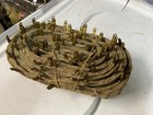 Original Wwii Soviet Russian Maxim 250rd Cloth Ammo Belt-dated 1945