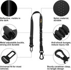 Dog Seat Belt For Car  Adjustable Harness With Elastic Bungee