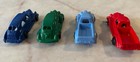 Vintage Hubley arcade 3 5  Cast Iron Cars Lot Of 4