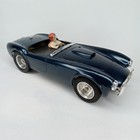 Revell Slot Car With Driver Cobra Ford Blue Vintage 1960s