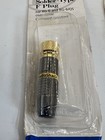 Lot Of 5 Vintage Radioshack Gold Plated Solder Type F Plug Rg-6 278-281 Nos