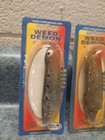 2 Nos Snag Proof Weed Demon Walk The Dog Weedless Hollow Body Spook 