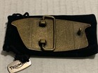 Motorcycle Badge Antique Brass Style Belt Buckle   2    X 3 75   