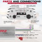 Pyle Plmrmp3a 800w 4-channel Waterproof Mp3 ipod Marine Power Amplifier