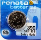 390 Renata Watch Sr1130s  5 Piece  Battery Free Shipping Authorized Seller