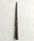 18c Antique Iron Spear Head Original Old Rare Collectible 13 6  Long Sp154