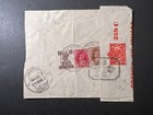 1943 Censored Registered Kuwait Airmail Cover To Bombay India