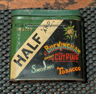  2  Half And Half Tobacco Tins-buckingham Bright Cut Plug-a Cargo Of Contentment