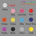 5000-pcs White Confetti 1-inch Paper Circles For Table Wedding Birthday