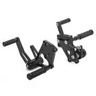 Black Forward Controls Footpeg For Harley Softail Fat Boy Heritage Classic 00-17