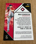2019 Panini Chronicles   8 Max Scherzer Washington Nationals
