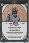 2025 Pro Set Metal Jayden Daniels  3 10  Portraits Auto Stars   Dots Refractor