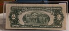 1953-c  2 United States Note Replacement Star Note Red Seal Serial 03934655a