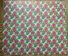 Vtg Christmas Wrapping Paper Gift Wrap - Children In Diorama Ornaments 30    X 36   