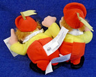 Disney Store Tweedle Dee   Tweedle Dum Bean Bag Plush 8  Tall Original Tags