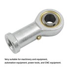 Rod End Bearing Stainless Steel Female Right Hand Heim Joint 1 2-20 In 2 Pcs