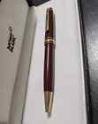 Montblanc Meisterstuck Classique Gold red 164 Ballpoint Pen - New   Authentic