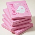 Quasi-collagen Glow Up Mask Hydrating   Firming Facial Mask 4 Pcs box