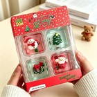 Needoh Mini 4-pack Set Nice Cube Stress Relief Squishy Cube Anti-anxiety Squeeze
