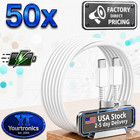 50x Usb-c To Usb-c Fast Charge Cables Quick Type Charger Bulk Wholesale Oem