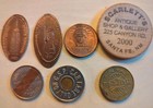 Vintage Lot Of 20 Various Tokens Coins