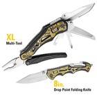 Cat   Real Tree 2 Piece Real Tree Camo Folding Knife And Multi Tool Gift Box