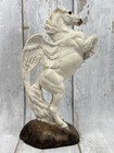 Windstone Editions Pegasus Melody Pena 1991 White Rearing Horse Rare Retired