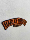 Harley-davidson 6 In  Embroidered Haunted Harley Emblem Sew-on Patch - Orange