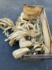Lot Of 2 British Wwii Dated Khaki Canvas Shoulder Strap 46  Long 