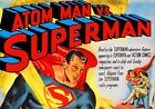 Atom Man Vs Superman  1950  - Chapter One - 27 x40  - Rare Serial Movie Poster 