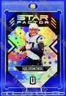 Rob Gronkowski Silver Die Cut Prizm Parallel Patriots 2018 Panini Unparalleled