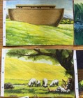 Vtg Betty Lukens Bible Flannel Graph Rare Felt Scenes Quiet Book Set