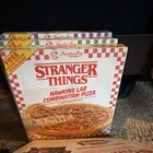 Surfer Boy Pizza Stranger Things Lot Of 4 Pizza Boxes W  Sticker Inside