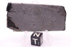 Saint Aubin  Iron Meteorite  Etched Slice Weight 32 5 Grams 2 25 Inches