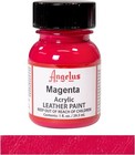 Angelus Acrylic Leather Paint Water Resistant  Magenta - 1 Fl oz 
