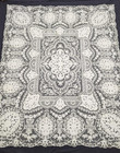 Antique French Linen Tablecloth Vintage Linen Lace  Needle Lace It306
