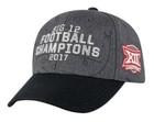 2017 Oklahoma Big 12 Champions Top Of The World Locker Room Adjustable Cap