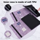 For Ipad 10 2  9th 8 7th Gen air pro 11 mini Pattern Leather Smart Case Cover