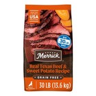 Merrick Grain Free Adult Dry Dog Food - Natural  Texas Beef   Sweet Potato 30 Lb