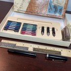 Vtg Sheaffer Calligraphy Kit  72260 Fountain Pen 3 Nibs   Pen Made In Usa Used  