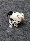 Littlest Pet Shop Lps  44 Dalmation White Dog Authentic Hasbro Blue Dot Eyes